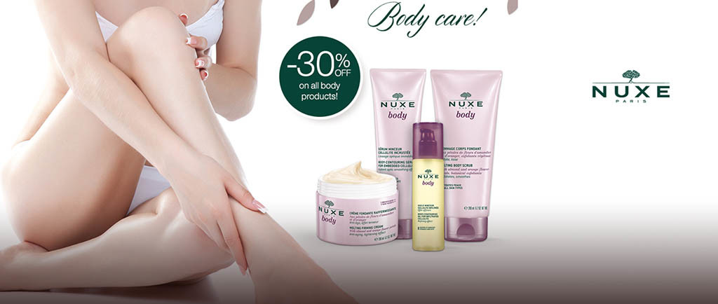 NUXE30% DISCOUNT BODY LINE
