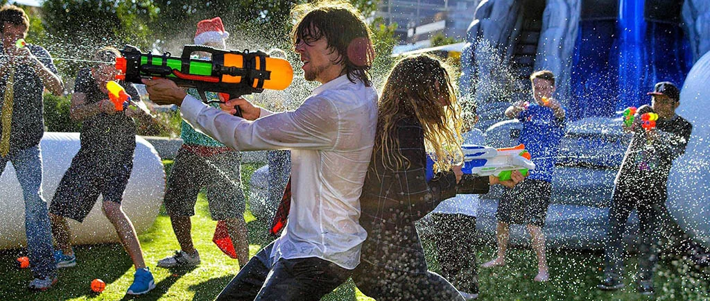 Nicosia — Sinchon Water Fight 2017 — водный бой в Никосии