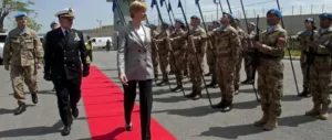 На остров прибыла Роберта Пинотти