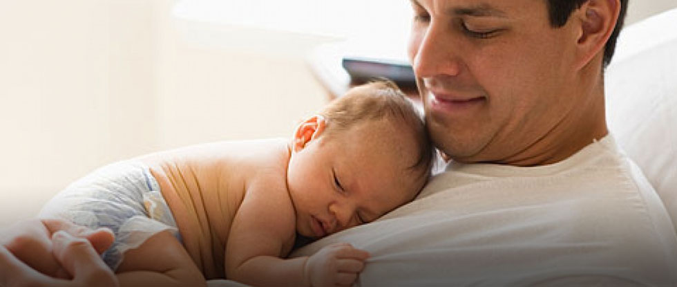 Папа и малыш