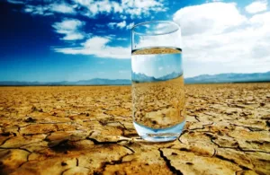 Water reserves are decreasing