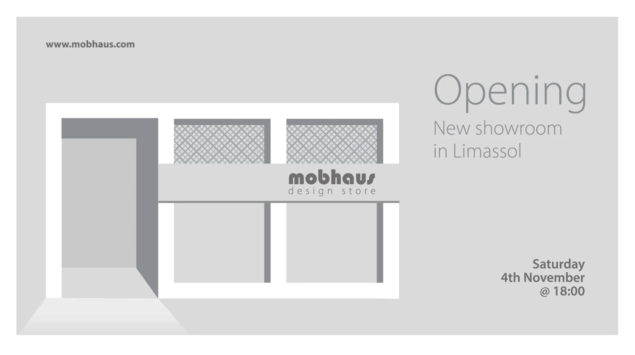 Opening Mobhaus Design Store in Limassol