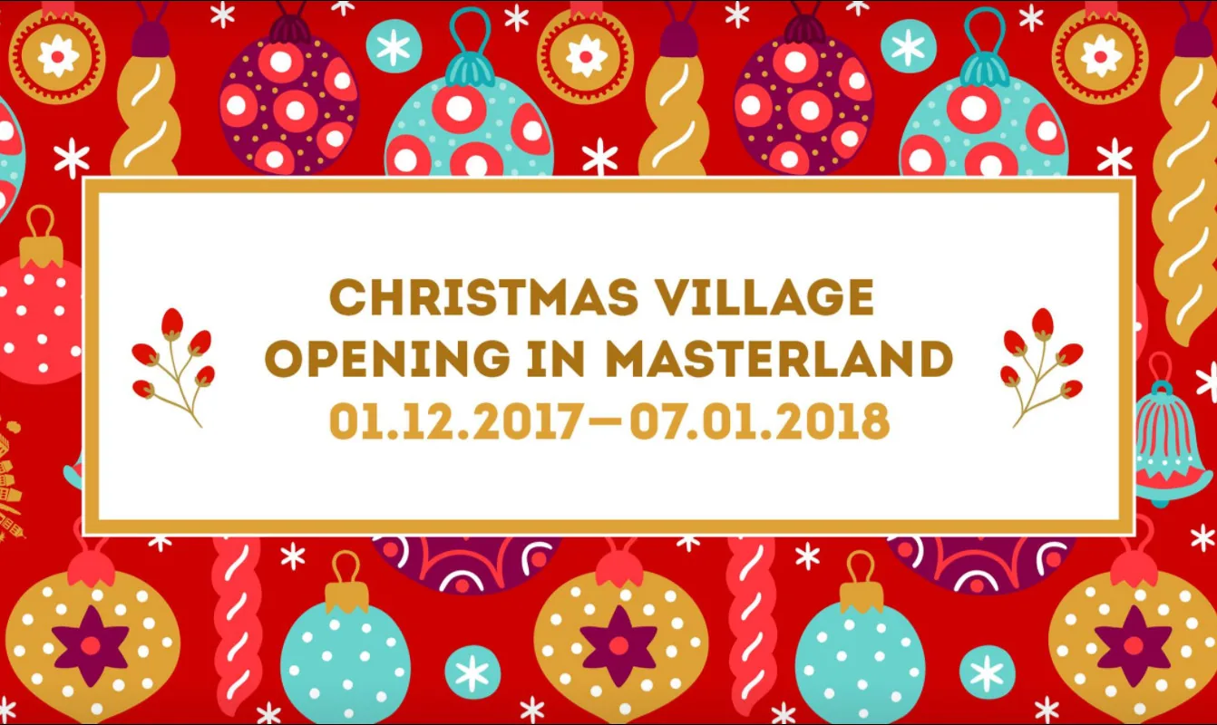 ОТКРЫТИЕ РОЖДЕСТВЕНСКОЙ ДЕРЕВНИ В MASTERLAND