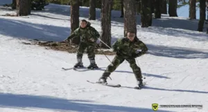 Учения спецназа в Тродосе