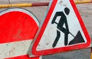 Дорожные работы на трассе Никосия-Лимассол