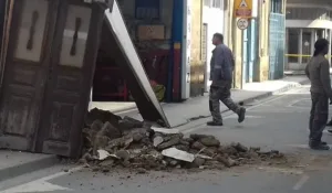 Старый дом рухнул в Никосии