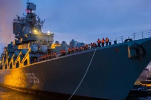 Крейсер «Маршал Устинов» зашел на Кипр