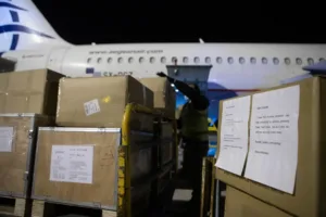Четвертая партия медицинского оборудования и расходных материалов из Китая