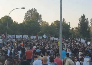 Как прошел протест в Никосии
