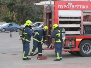 Пожар в Никосии
