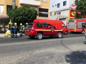 Токсичные химические вещества убрали с места аварии на улице Нику Паттихи