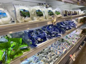 PDO халлуми на полках супермаркетов