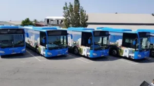 Всего в Лимассоле будет работать 177 новых автобусов, 35 из которых электрические