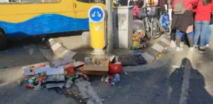 На карнавале в Лимасоле образовалось почти 30 тонн отходов
