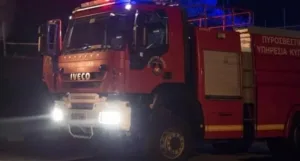 В Лимассоле загорелся киоск