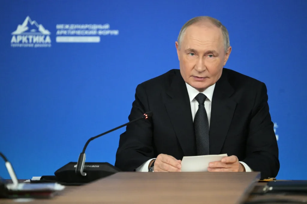 Путин предлагает ввести временную администрацию в Украине, чтобы положить конец войне