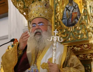 Архиепископ выступил с резким пасхальным посланием, в котором осудил коварную турецкую тактику