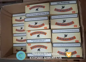 Мужчина оштрафован на €77 000 за крупную партию беспошлинного табака на Кипре