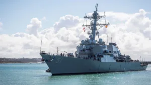 Ракетный эсминец ВМС США USS Arleigh Burke прибыл на Кипр