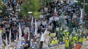 Akel требует отмены закона о протестах после критики ОБСЕ