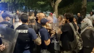 Протест в Никосии против перехвата флотилии «Сумуд» перерос в спонтанный марш