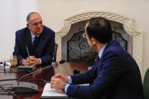 Президент Христодулидис встретился с еврокомиссаром по рыболовству Костасом Кадисом