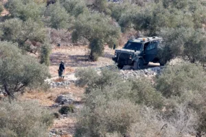 Израильские поселенцы напали на палестинцев и подожгли имущество на Западном берегу