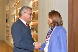 UN envoy Holguin says Cyprus leaders’ tripartite meeting will be “of substance”