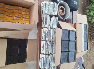 Полиция изъяла 36 кг не облагаемого налогом табака из коммерческого автомобиля на шоссе Лимассол — Ларнака