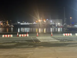 Salamis Lines’ largest Ro-Ro vessel Patris arrives at Limassol from Greece