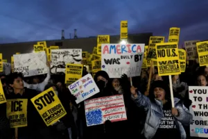 Minneapolis protests and nationwide school walkouts call for withdrawal of federal immigration agents
