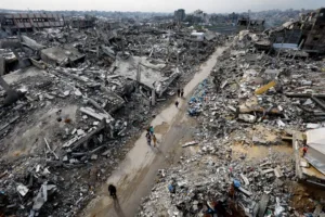 Gaza reconstruction plan presented to Trump’s Board of Peace in Washington