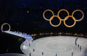 Mariah Carey performs as Milano-Cortina Winter Olympics open with city-and-mountain ceremony