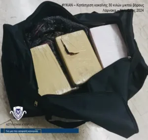 Larnaca court jails 31-year-old for 20 years over cocaine and cannabis intended for supply