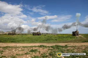 National guard completes maritime target weapons training at Kiti firing range