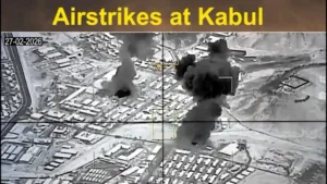 Pakistan strikes Taliban targets in Afghanistan as defence minister calls conflict “open war”