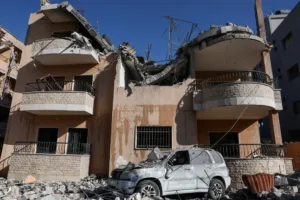 Israeli strikes in Lebanon’s Bekaa Valley kill at least 10, wound 50, sources say
