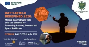 Cyprus bodies to co-organise Battlefield Redefined 2026 defence and security conference in Nicosia
