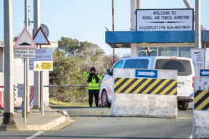 Security threat declared at British Akrotiri air force base in Cyprus
