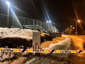 Explosion damages US embassy entrance in Oslo; no injuries reported