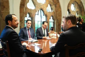 Pasok leader links Cyprus military build-up to EU accession after drone strike on Akrotiri base