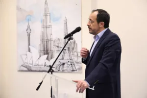 Christodoulides says Cyprus security is collective EU responsibility ahead of Mitsotakis and Macron visit