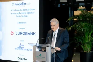 Eurobank поддержал судоходный сектор на ключевом мероприятии Propeller Club Port of Limassol