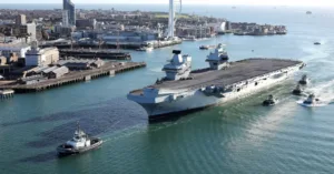UK considers deploying HMS Prince of Wales as military presence builds around Cyprus