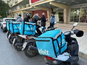 Wolt drivers in Cyprus begin strike over delivery rates and working conditions
