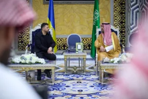 Украина и Саудовская Аравия подписали рамочное соглашение о сотрудничестве в сфере обороны, заявил Зеленский
