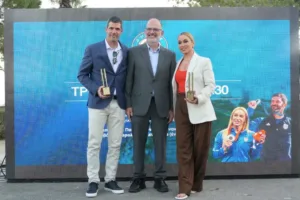 Limassol names Molos piers after Pavlos Kontides and Karolina Pelendritou