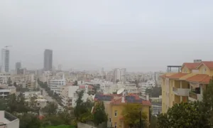Cyprus to see unsettled weather with dust, cloud and isolated showers into midweek