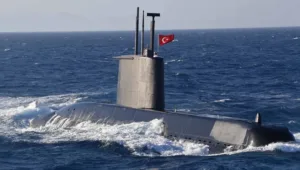 Turkish naval corvette and submarine to visit northern Cyprus for national holiday events