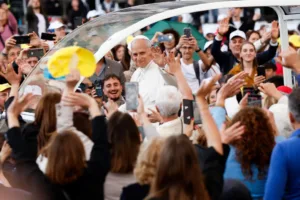 Pope Leo urges world leaders to calm tensions on first anniversary as pontiff